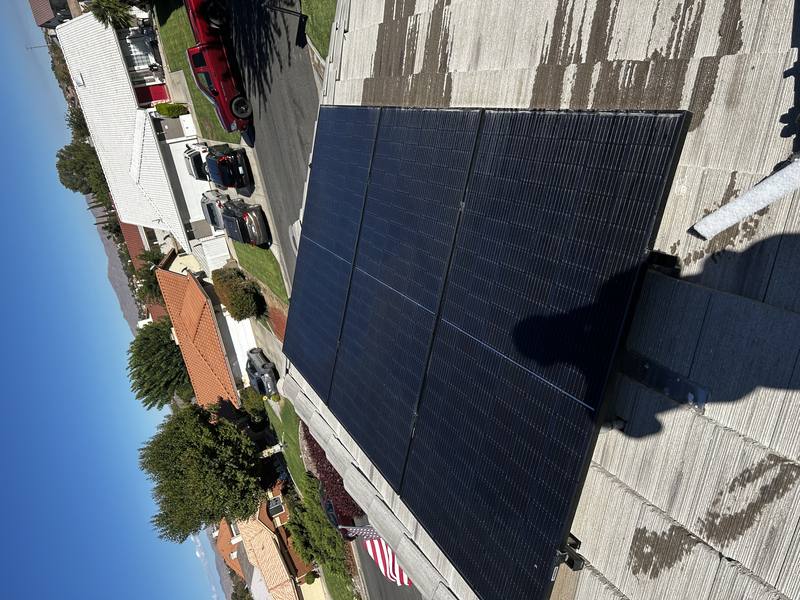 Solar panel cleaning Apple Valley CA rooftop service