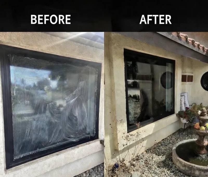 Commercial window cleaning Planet Fitness Victorville CA