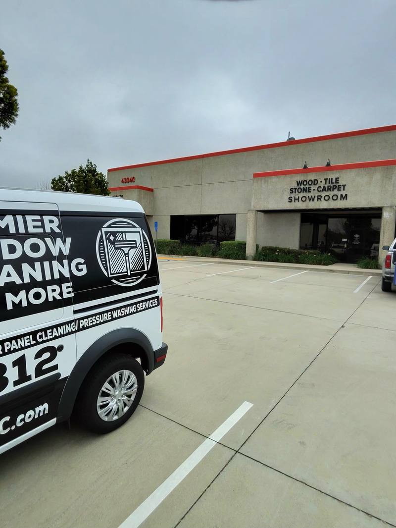Window cleaning before after streak free southern California