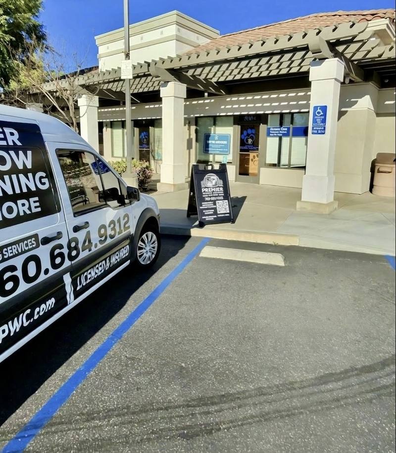 Commercial window cleaning night service high desert CA