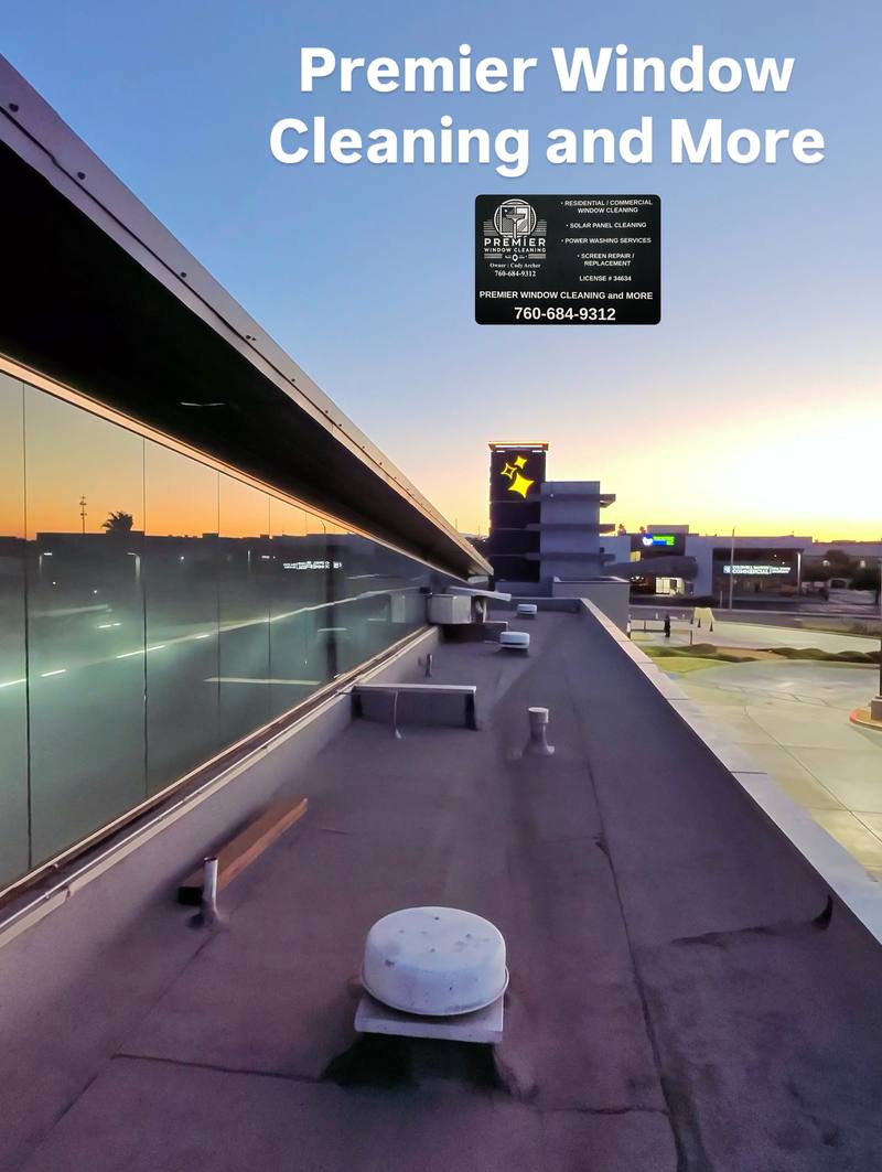 Commercial window cleaning Victorville CA water fed pole