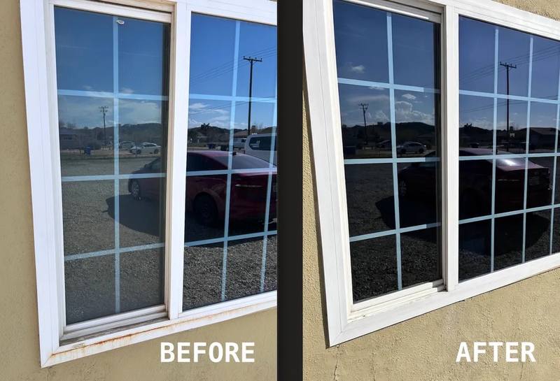 Window cleaning screen repair service van Victorville CA